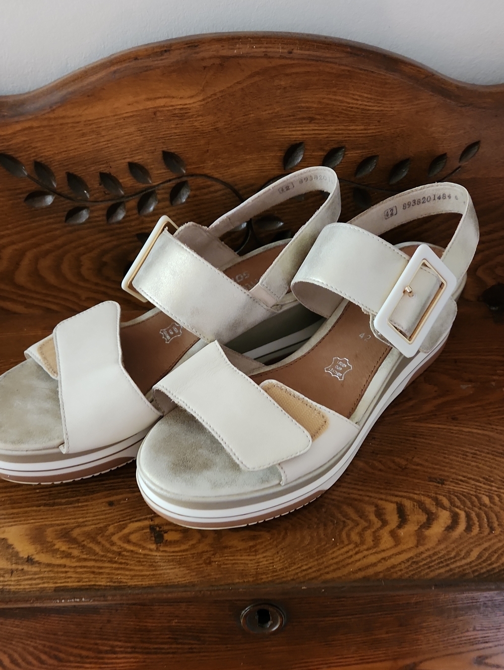 Adjustable Wedge Sandals